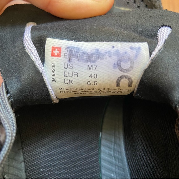 On Running Men’s CloudFlow Running Shoes Size 7 - Picture 9 of 14